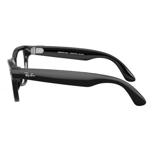 Умные очки Ray-Ban Meta* Skyler Gen 2 Shiny Black, Фотохромные линзы Clear to Amethyst Transitions (RW4014)